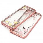 Wholesale Samsung Galaxy S7 Secret Garden Electroplate Hybrid Case (Rose Gold)